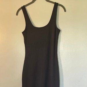 Bodycon Comfy Midi Jersey Dress